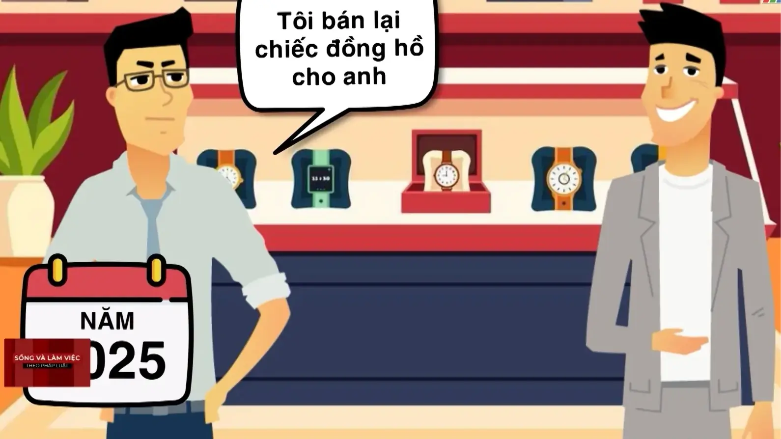 Bán đồng hồ cũ hàng hiệu | Sống và làm việc theo pháp luật | 01/11/2025